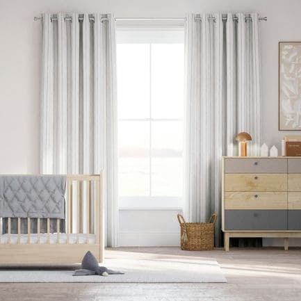 Striped Drapes/Curtains