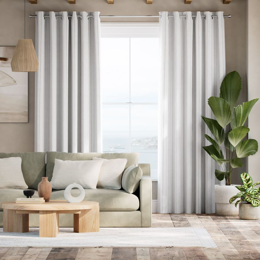 Striped Drapes/Curtains 1723