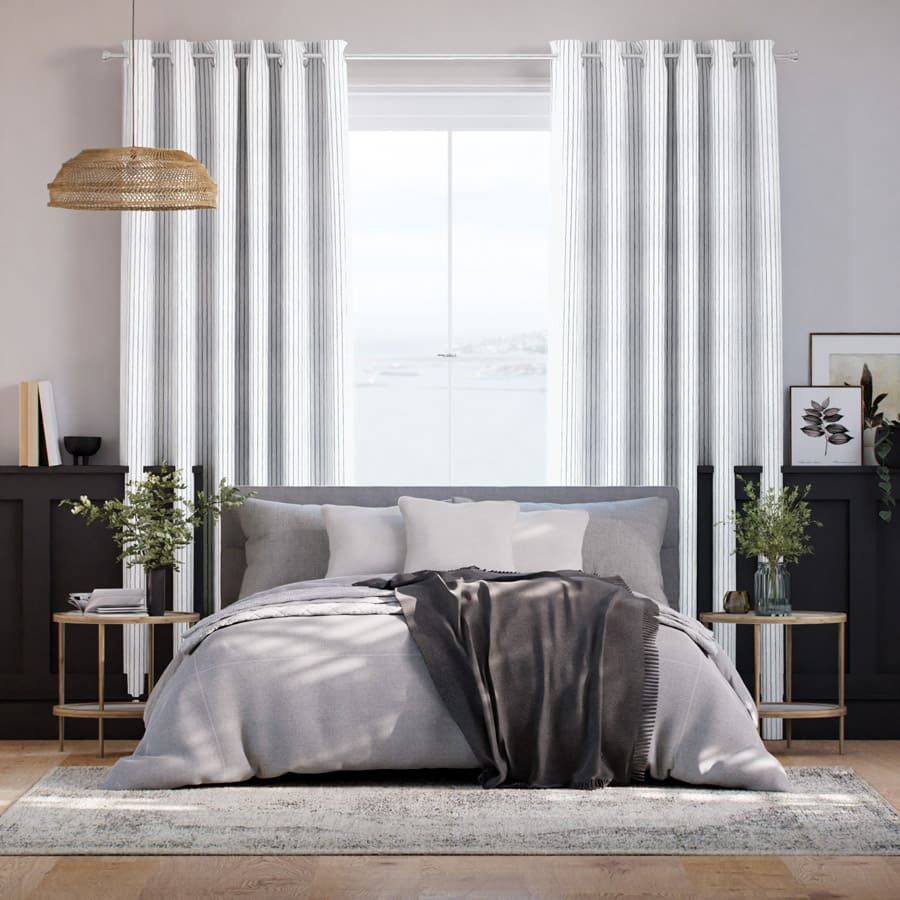 Striped Drapes/Curtains 1723