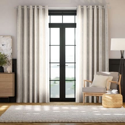 Striped Drapes/Curtains