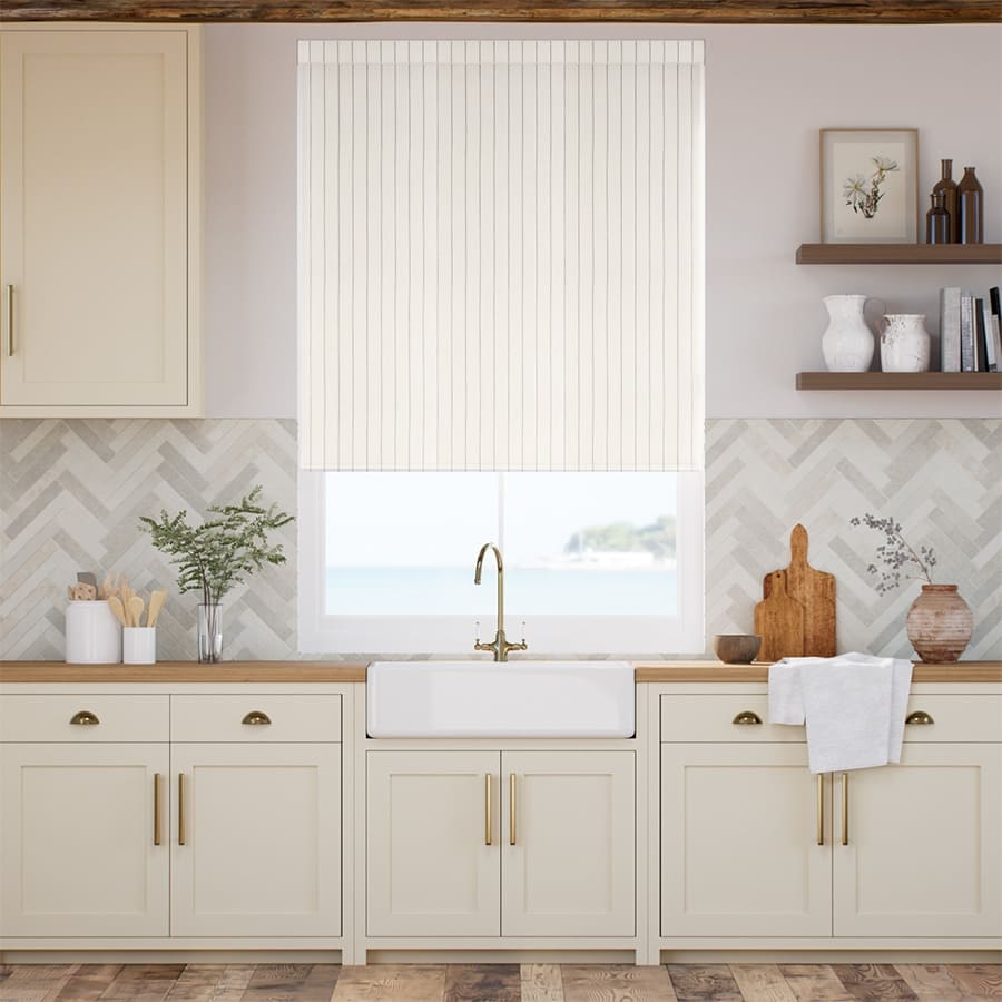 Striped Roller Shades 1854