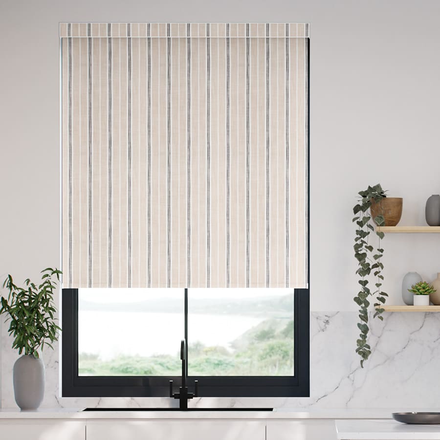 Striped Roller Shades 1854