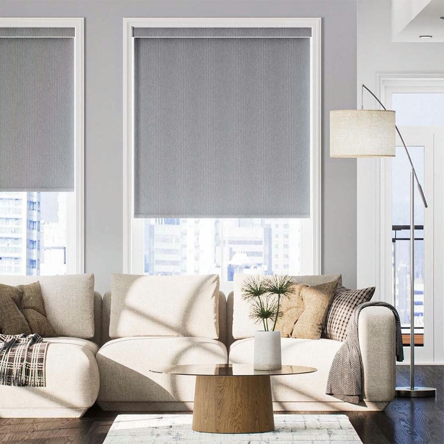 Striped Roller Shades 1854