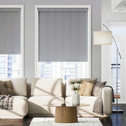 Striped Roller Shades