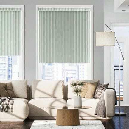 Striped Roller Shades