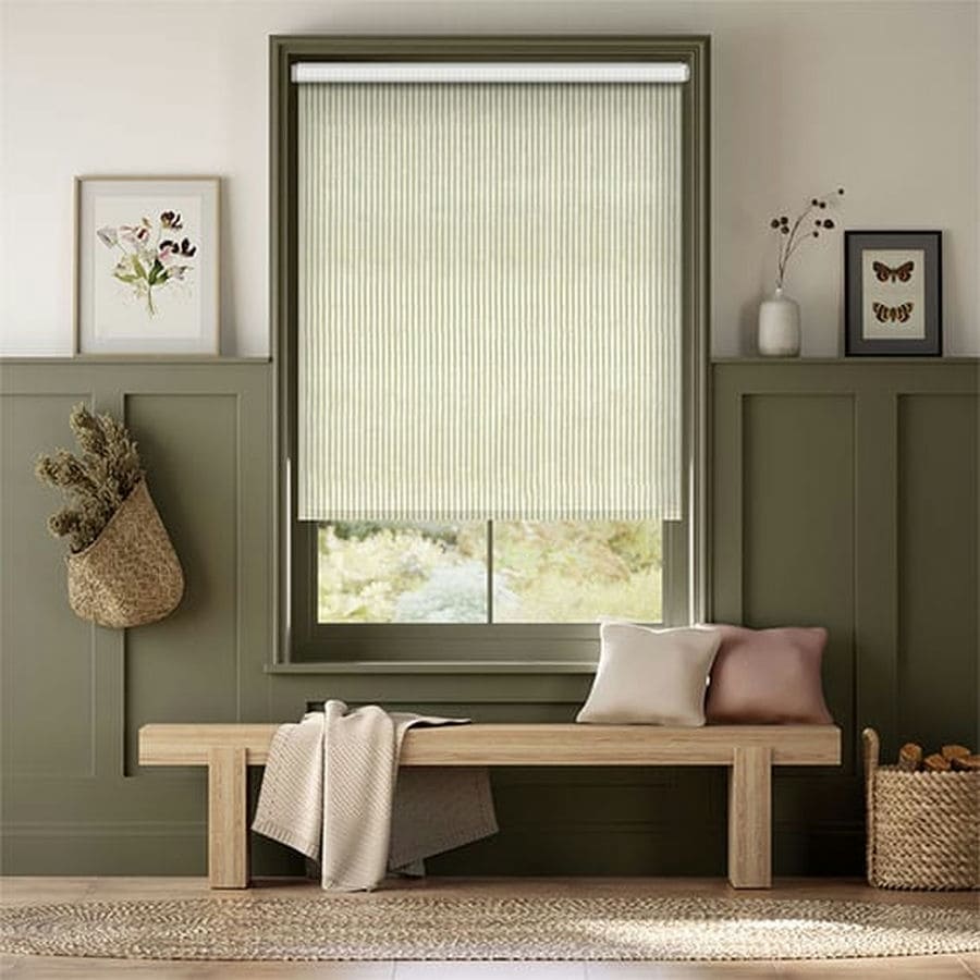 Striped Roller Shades 1854