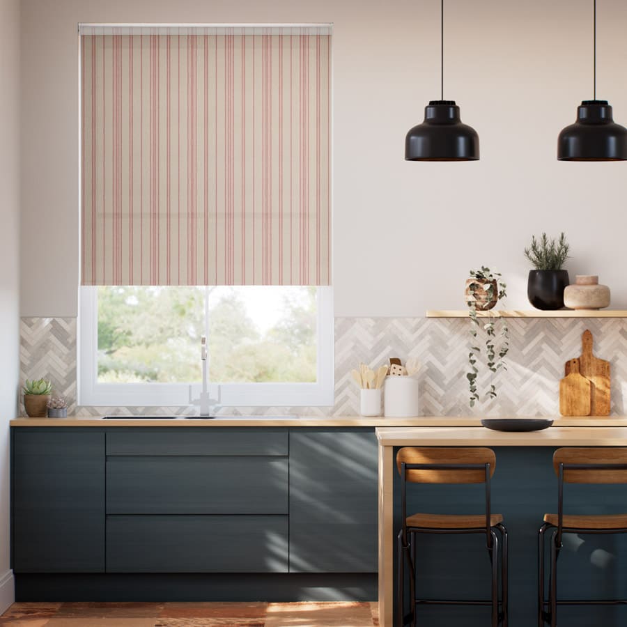 Striped Roller Shades 1854