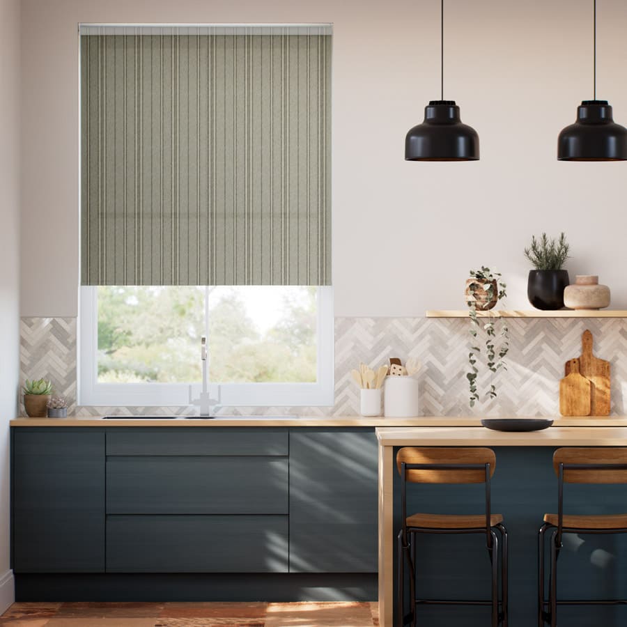 Striped Roller Shades 1854