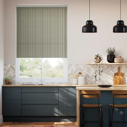 Striped Roller Shades