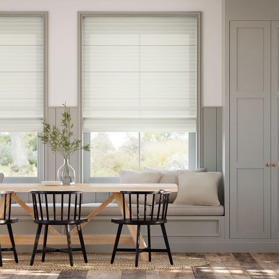 Striped Roman Shades 1722