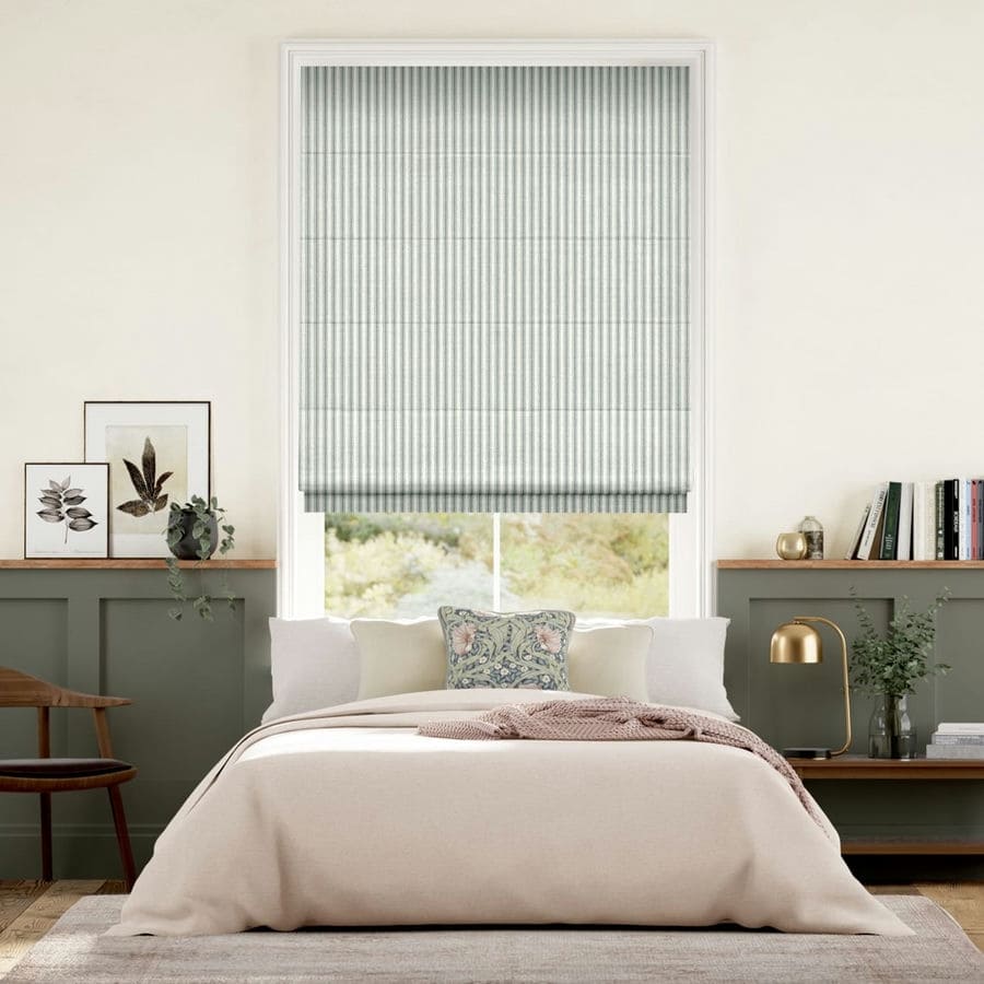 Striped Roman Shades 1722