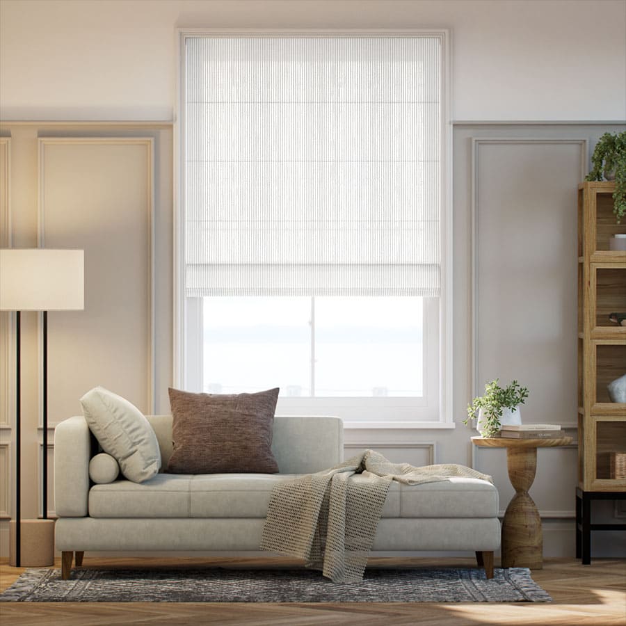 Striped Roman Shades 1722