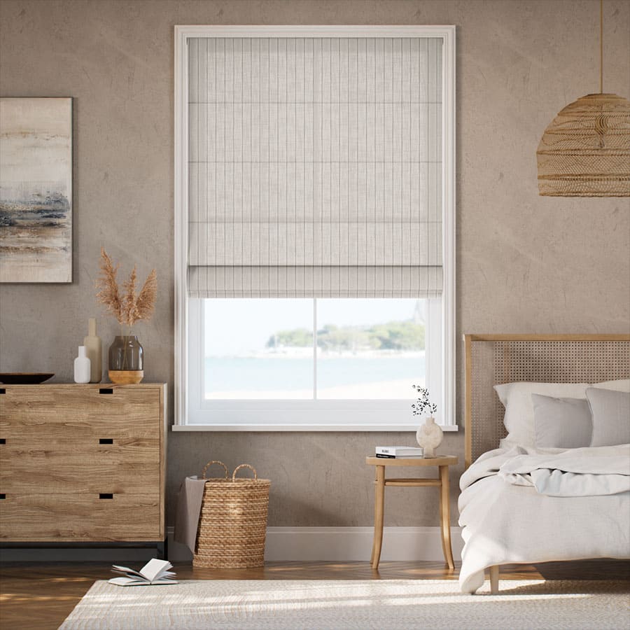 Striped Roman Shades 1722