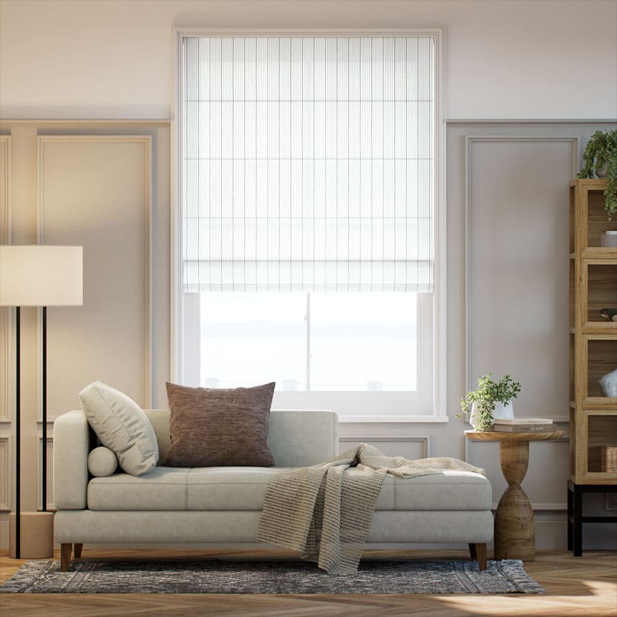 Striped Roman Shades 1722