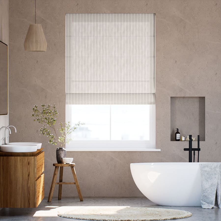 Striped Roman Shades 1722