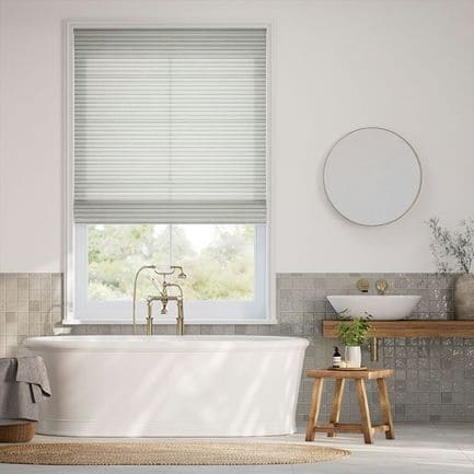 Striped Roman Shades