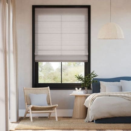 Striped Roman Shades