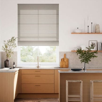 Striped Roman Shades