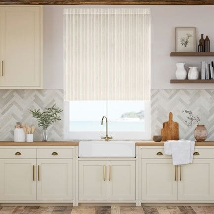 Toiles à rouleau à rayures