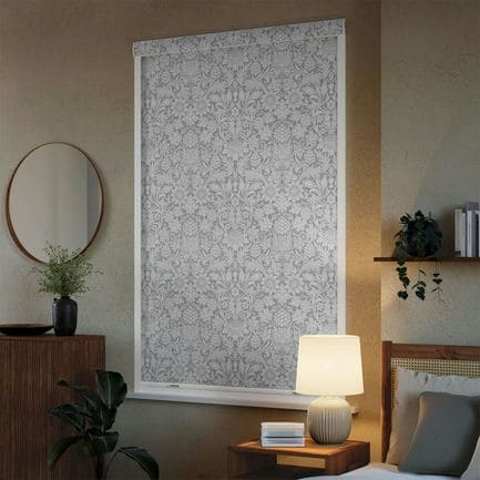 Toiles à rouleau Noirceur totale William Morris (sans perçage) 1881