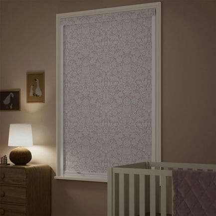 Toiles à rouleau Noirceur totale William Morris (sans perçage) 1881