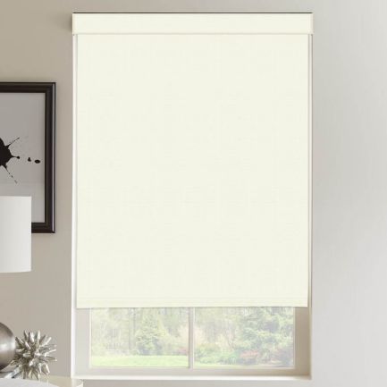 Toiles à rouleau sans cordon noircissantes en tissu