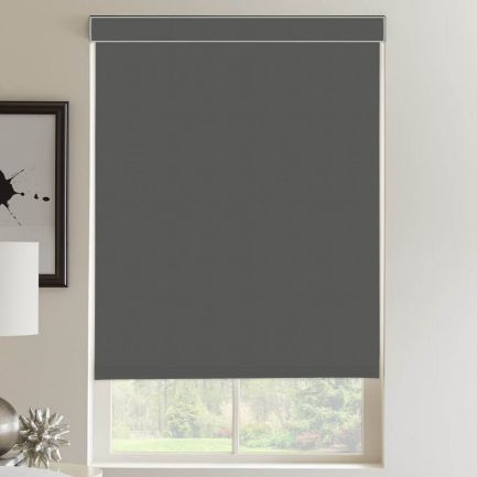 Toiles à rouleau sans cordon noircissantes en tissu