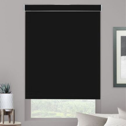 Value Vinyl Blackout Roller Shades