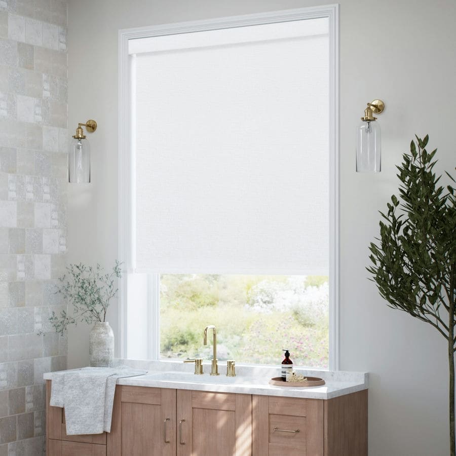 Value Vinyl Blackout Roller Shades 1150