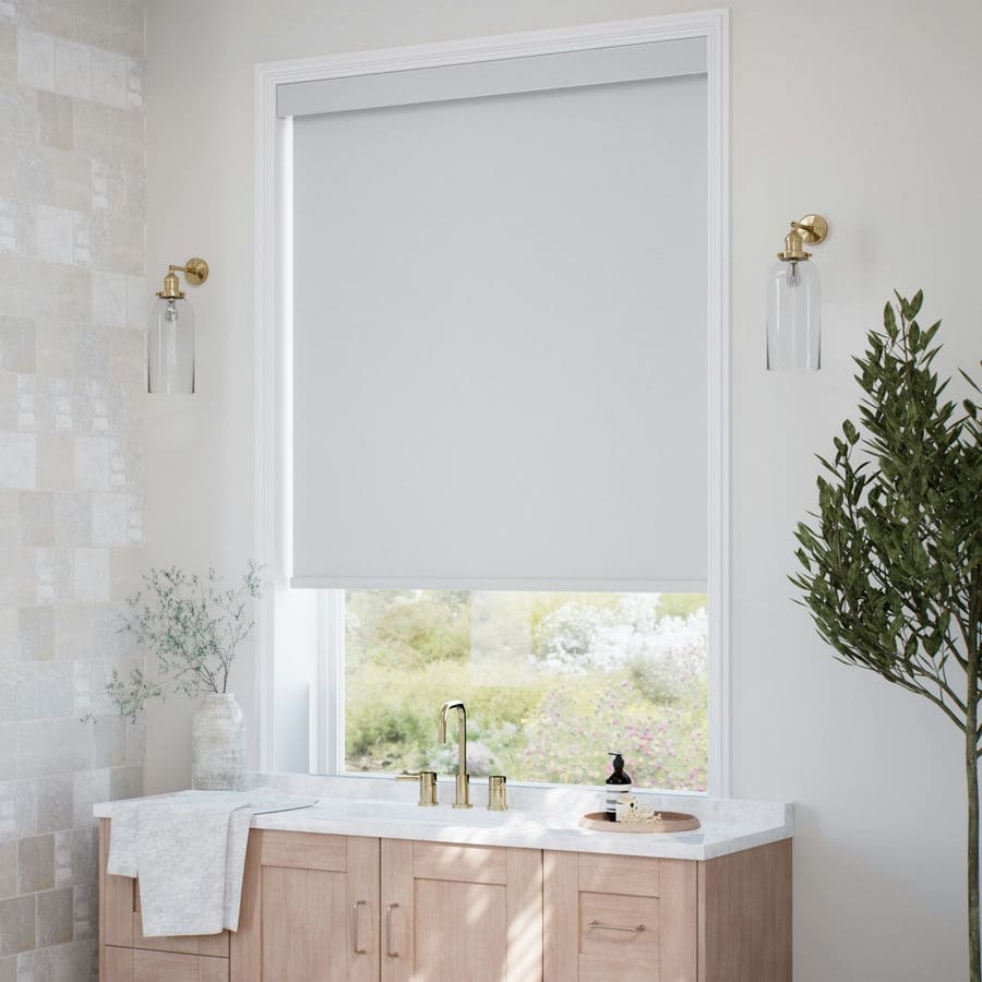 Value Vinyl Blackout Roller Shades 1150