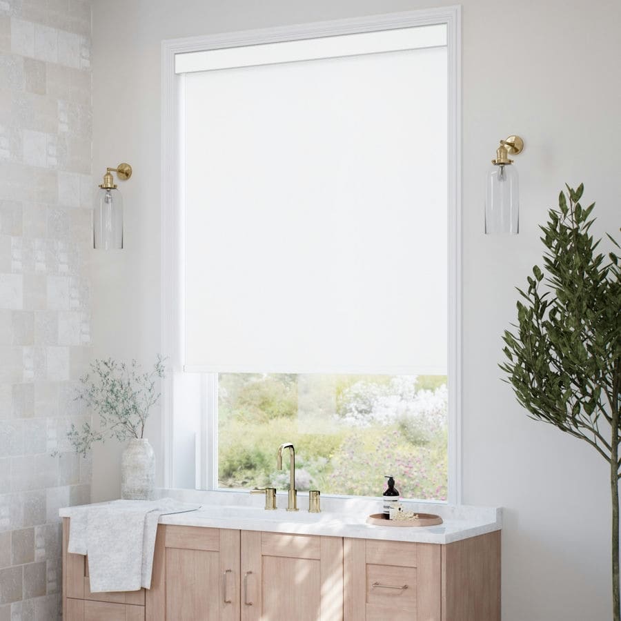 Value Vinyl Blackout Roller Shades 1150