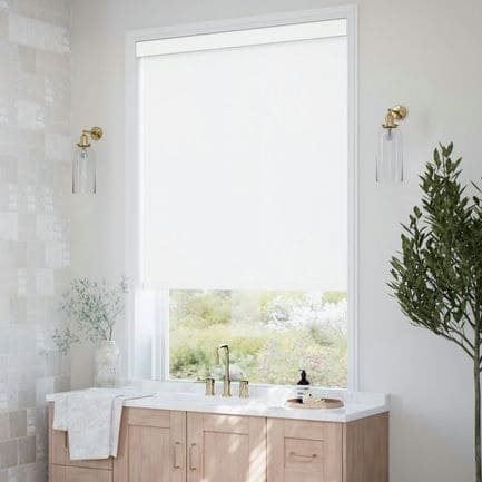 Value Vinyl Blackout Roller Shades 1150