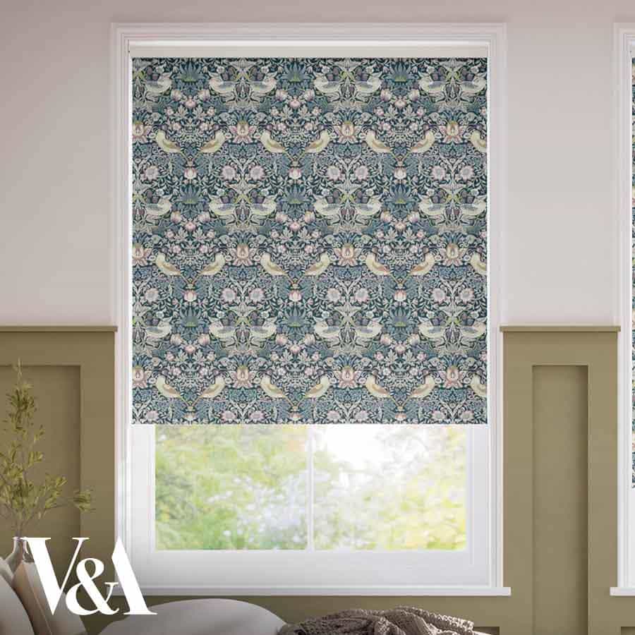 William Morris Blackout Roller Shades 1632