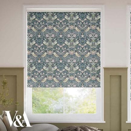 William Morris Blackout Roller Shades 1632