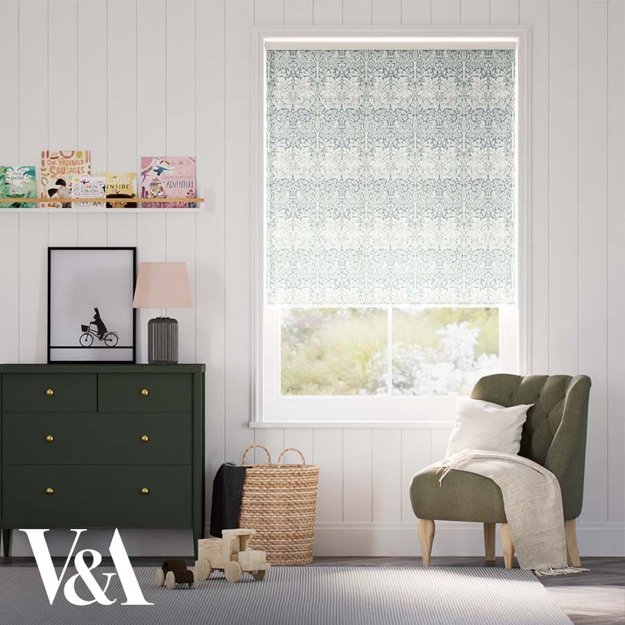 William Morris Blackout Roller Shades 1632