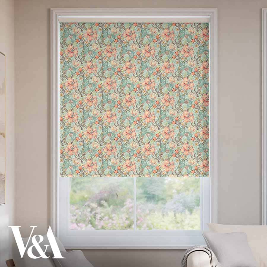 William Morris Blackout Roller Shades 1632