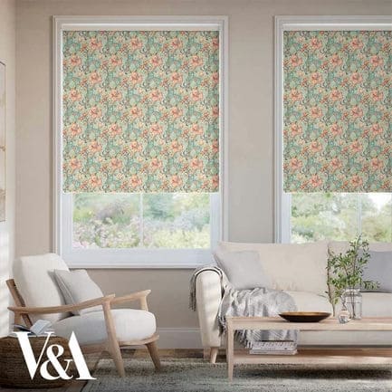 William Morris Blackout Roller Shades