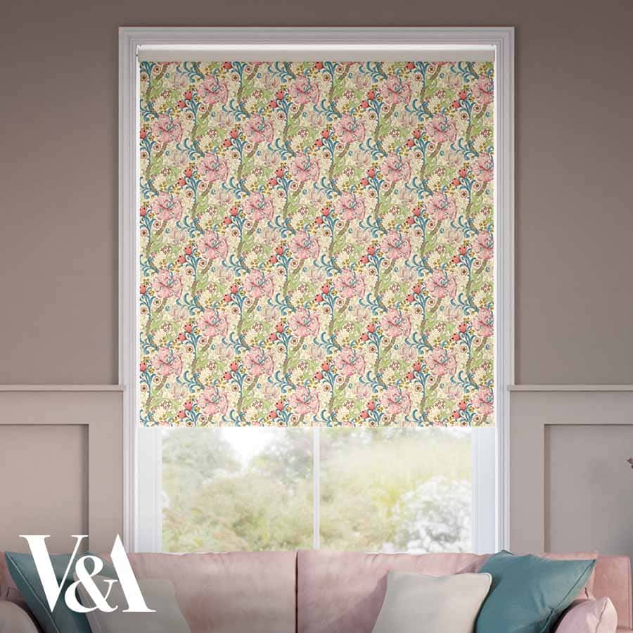 William Morris Blackout Roller Shades 1632