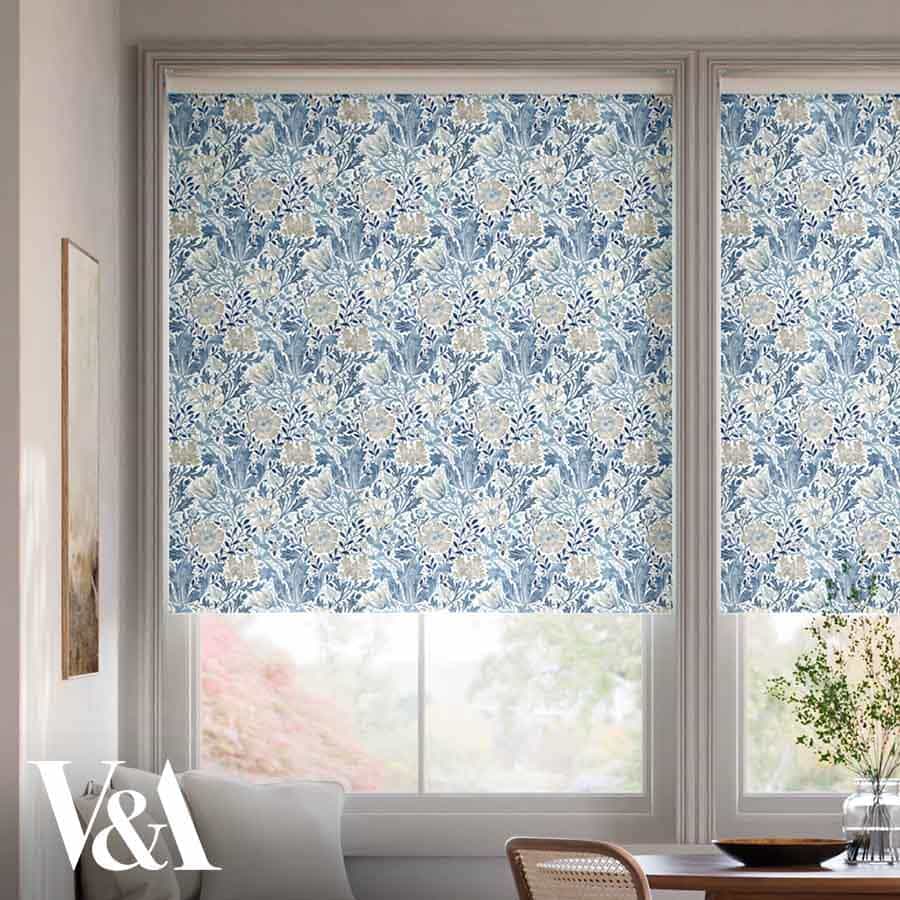 William Morris Blackout Roller Shades 1632