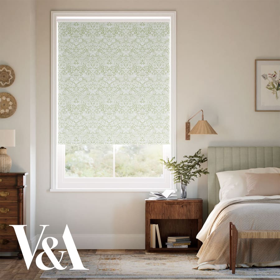 William Morris Blackout Roller Shades 1632