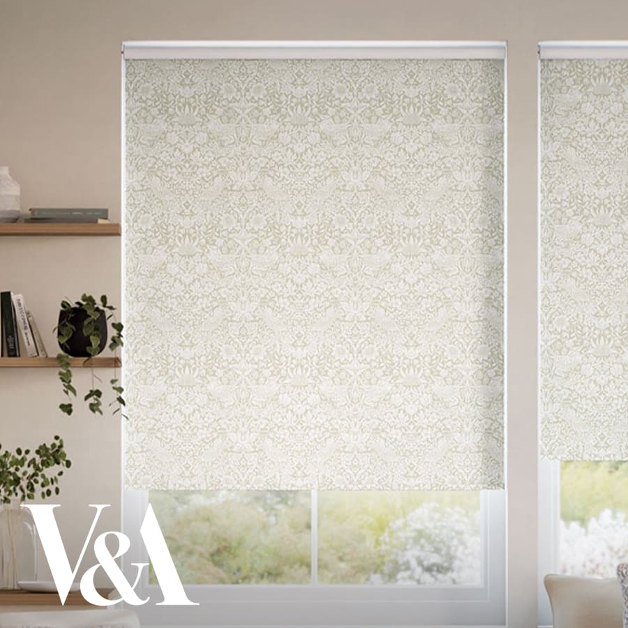 William Morris Blackout Roller Shades 1632
