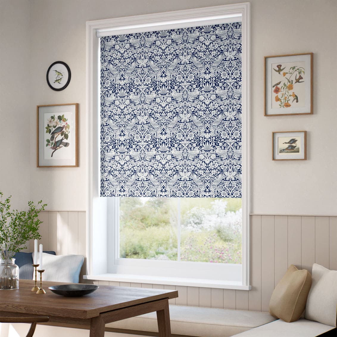 William Morris Blackout Roller Shades 1632