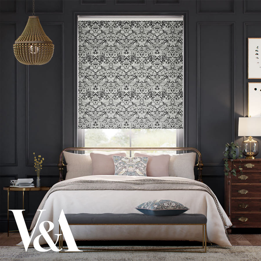 William Morris Blackout Roller Shades 1632