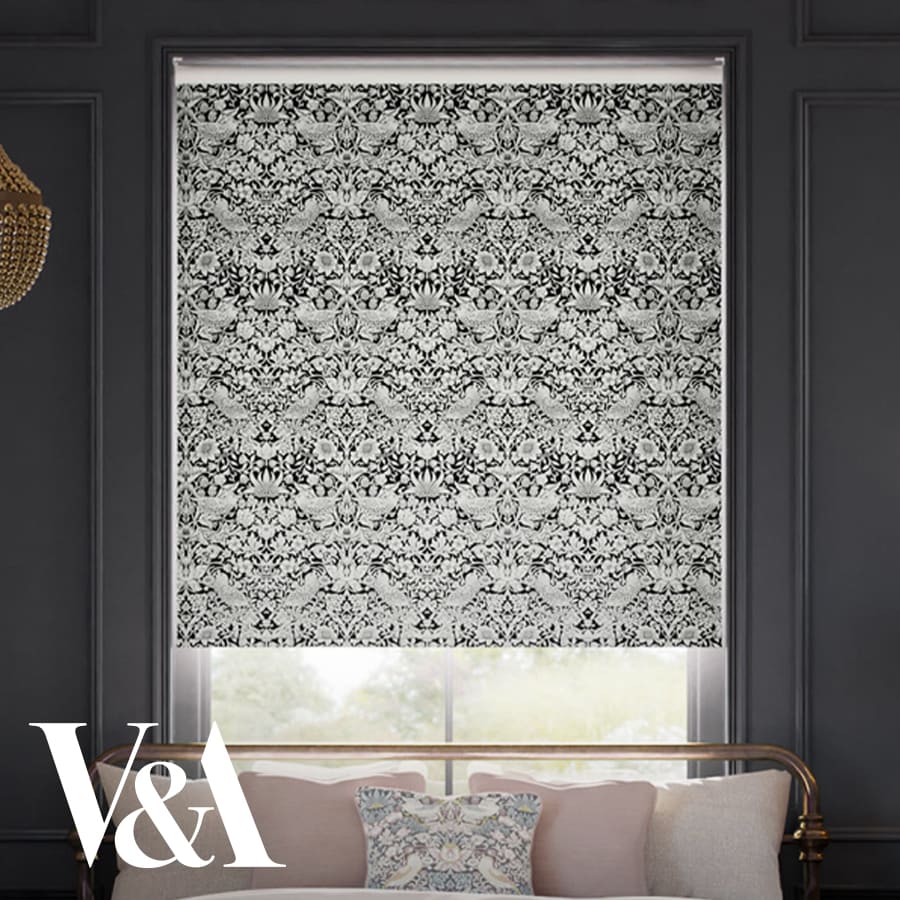 William Morris Blackout Roller Shades 1632