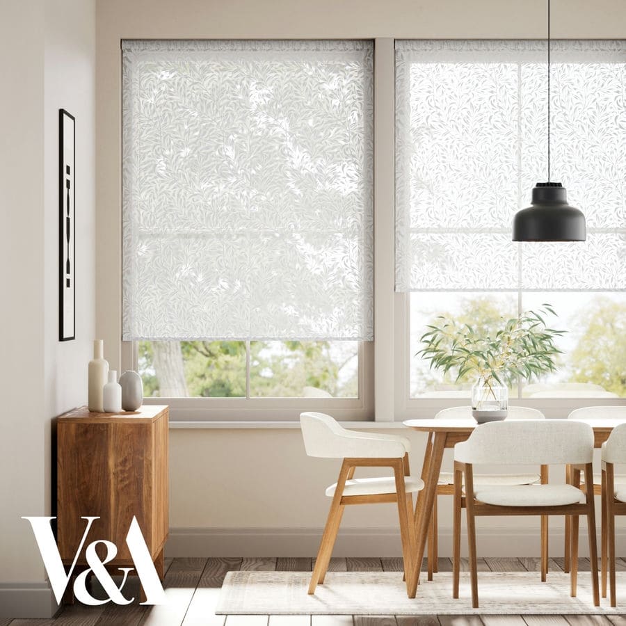 William Morris Light Filtering Roller Shades 1631