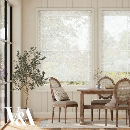 William Morris Light Filtering Roller Shades