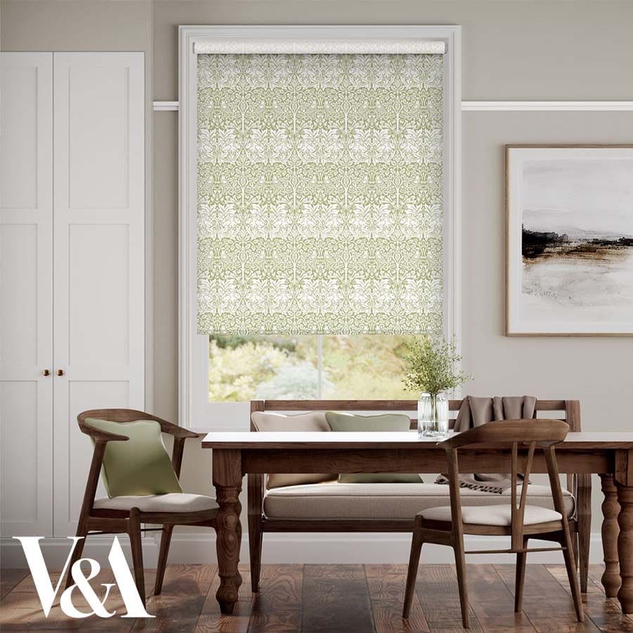 William Morris Light Filtering Roller Shades 1631