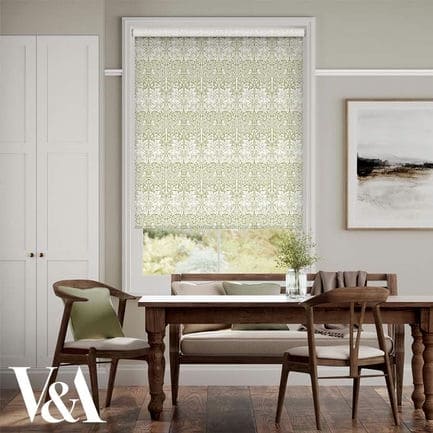 William Morris Light Filtering Roller Shades
