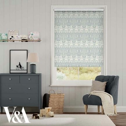 William Morris Light Filtering Roller Shades
