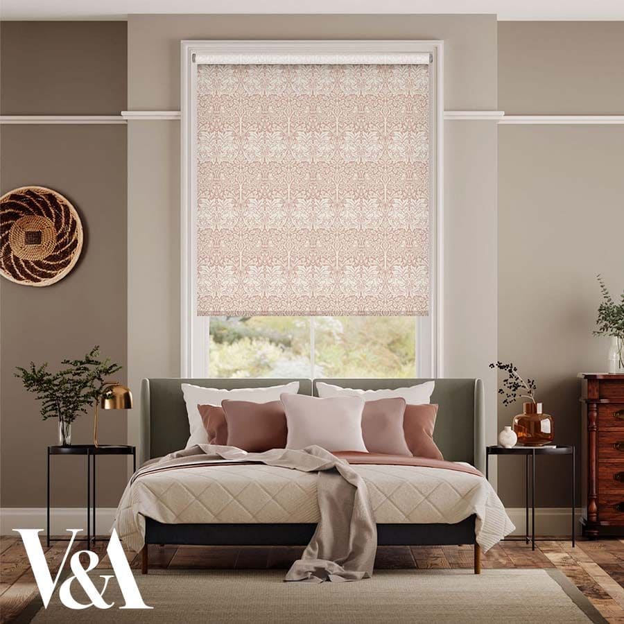 William Morris Light Filtering Roller Shades 1631